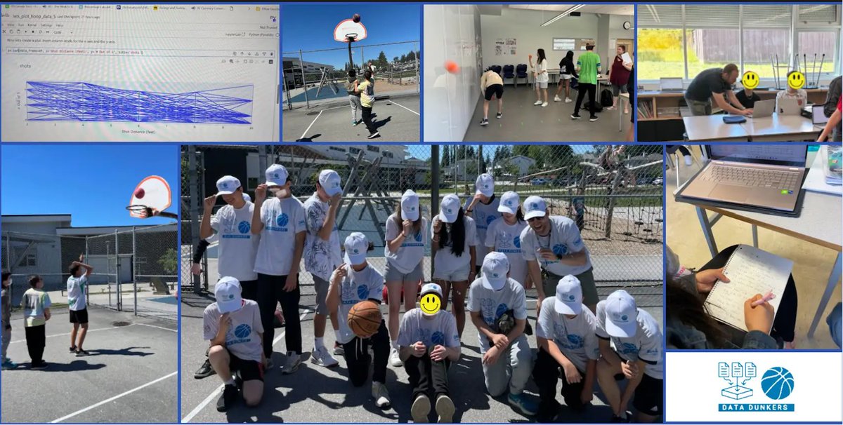 KatPapulkas's tweet image. #DataDunkers arrived in BC with @SD43! 🏀📊

Bringing data science to grades 5-12 through basketball stats.  @DellTech proud to partner with @PS43Toronto, @Digital_Moment, &amp;amp; @Callysto_org! 🎒🚀

#STEM #JupyterLite #Python #Inclusion #FutureSkills #BC #Iwork4Dell