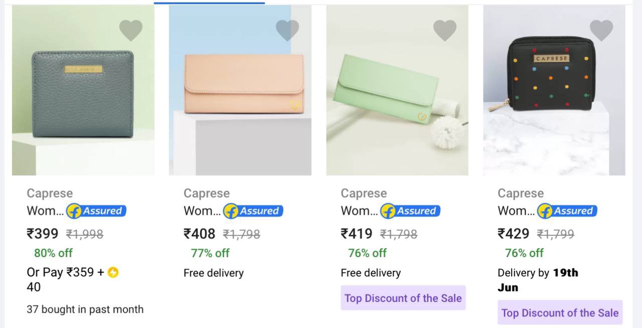 DealzTrendz auf X Caprese Bags Wallets Upto 80 off https t LYqaHWFPVB https t fhBd8lz1TV X