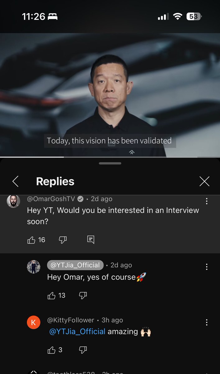 FAM!! This is unreal! <a href="/YTJiaFF/">YT Jia 贾跃亭</a> agreed to being interviewed for a video/livestream. This is huge news for #FFIE