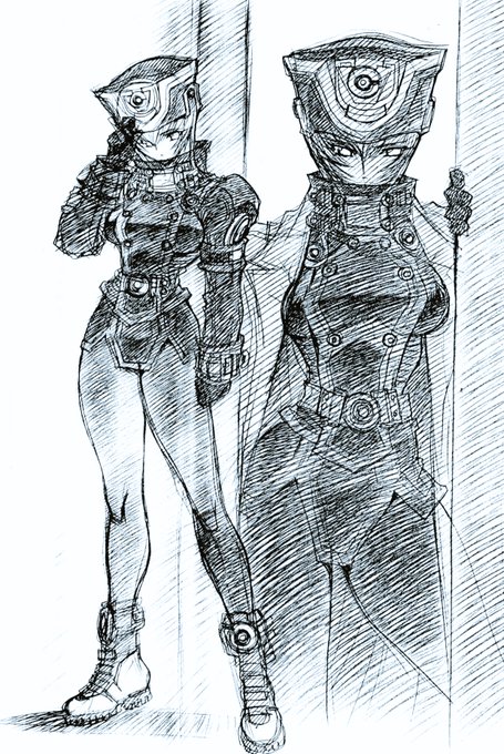 #おまわりさんの日
OCのお巡りさんぽい人 