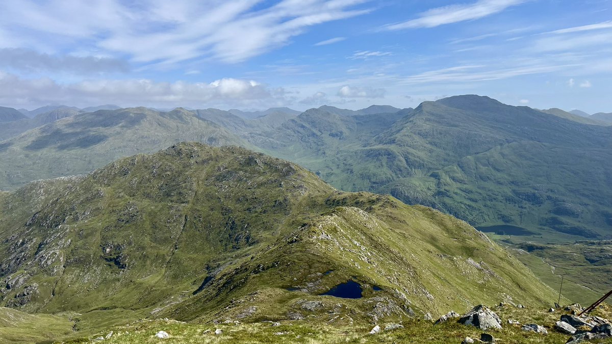 The Corbett Sgurr nan Eugallt Roughbounds of Knoydart🧡🐶an absolute beaut of a Mootin😎x <a href="/walkhighlands/">walkhighlands</a> <a href="/ScotsMagazine/">ScotsMagazine</a> <a href="/VisitScotland/">VisitScotland</a> <a href="/TisoOnline/">Tiso</a> <a href="/OrdnanceSurvey/">Ordnance Survey</a> <a href="/TGOMagazine/">The Great Outdoors</a> <a href="/beaglefreedom/">Beagle Freedom Project</a> <a href="/BeaglefreedomUK/">Beagle Freedom Project UK</a> <a href="/harveymaps/">HARVEY Maps</a> #leavenotrace #knoydart x