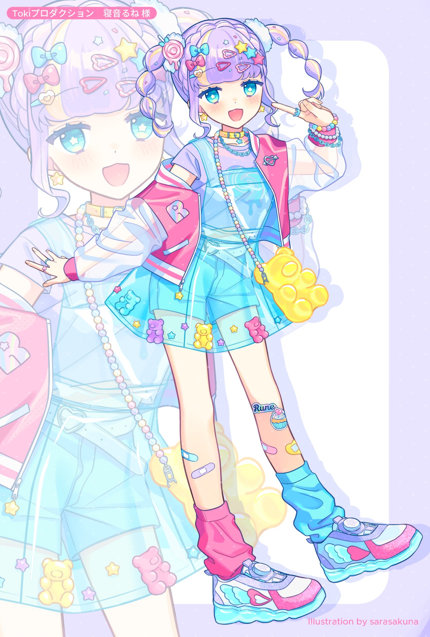 新テニ 原宿くじ 浴衣イラストボード 新テニスの王子様 U-17