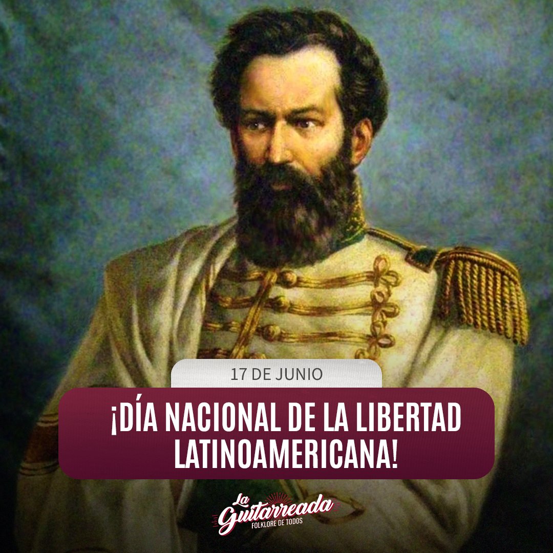 Día Nacional de la Libertad Latinoamericana ❤🖤⚔️ 

Hoy se celebra en nuestro país el Día Nacional de la Libertad Latinoamericana, en conmemoración del fallecimiento de Martín Miguel de Güemes, político y militar argentino, quien fue una figura destacada en nuestra independencia