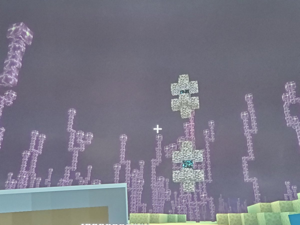 minecraft_coro's tweet image. 🆕️マイクラお久しぶり日目🙇(105）
今回はエンドを探索！
エンドシティも攻略出来たし帰ろとした時…う～ん
どっちに投げ込もうかな！？
#マインクラフト
#マイクラ統合版