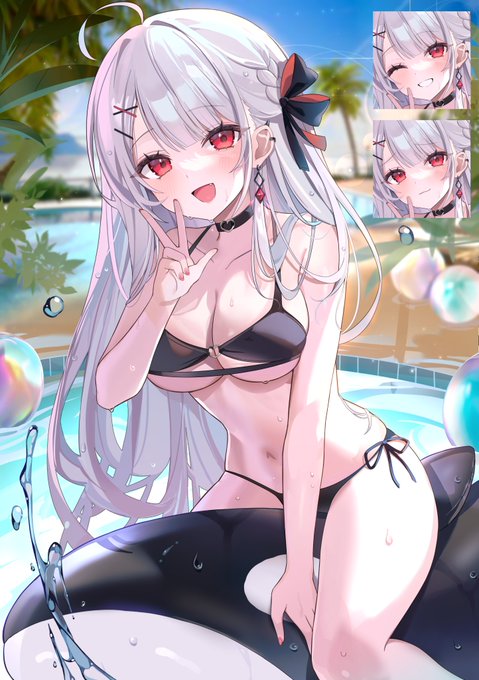 利香/Rica様 (#kuroneko_datenn) の14周年記念イラストを担当させて頂きました。よろしくお願いします! 
#利香14周年 