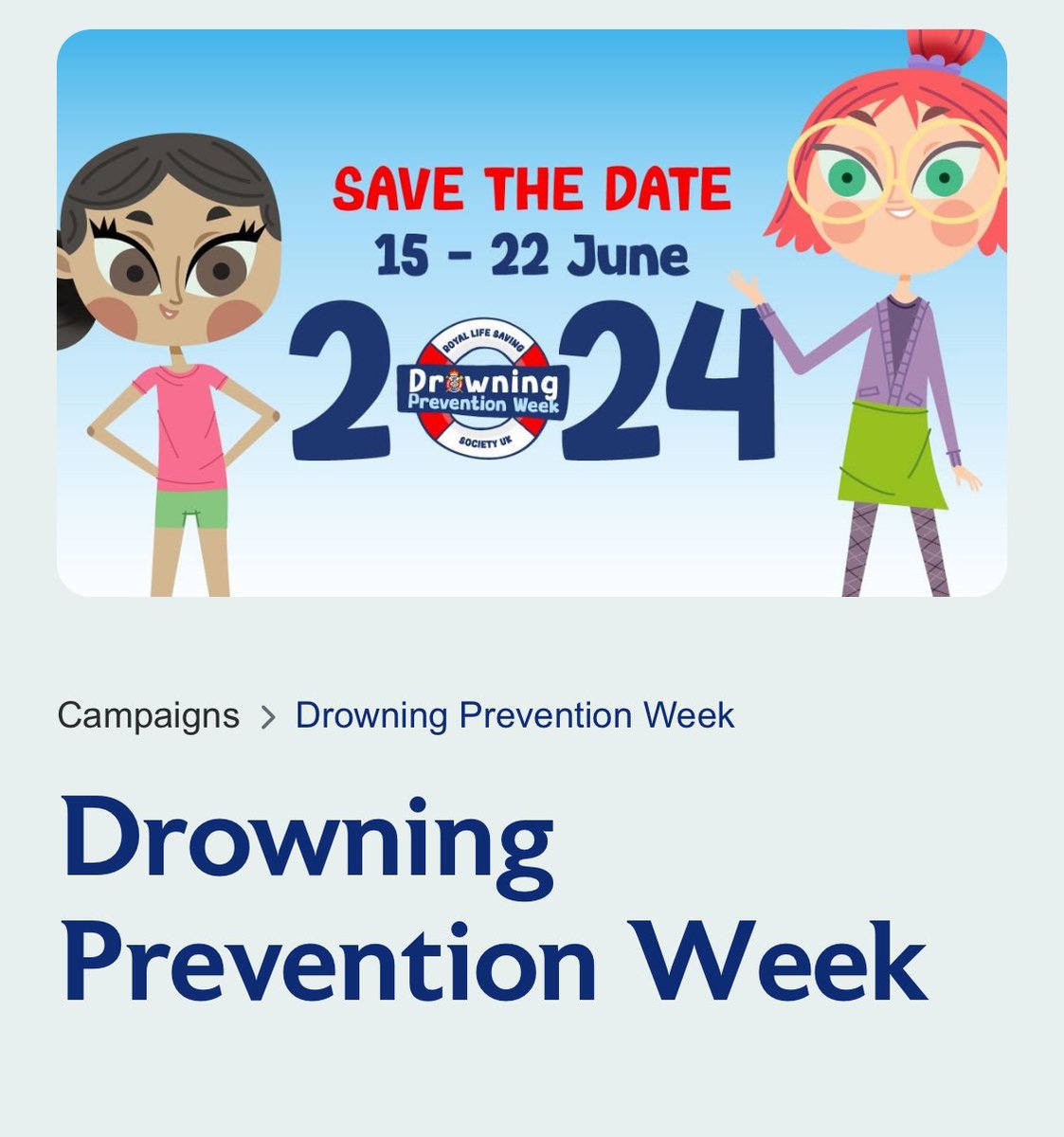 Selkie Swim School (@selkieswim) on Twitter photo All our schools will be participating in a #WaterSafety swim lesson this week to support <a href="/RLSSUK/">Royal Life Saving Society UK - RLSS UK</a> with their Drowning Prevention week 2024. Loads of FREE fabulous resources on their website rlss.org.uk/printable-reso… All our schools will be participating in a #WaterSafety swim lesson this week to support <a href="/RLSSUK/">Royal Life Saving Society UK - RLSS UK</a> with their Drowning Prevention week 2024. Loads of FREE fabulous resources on their website rlss.org.uk/printable-reso…