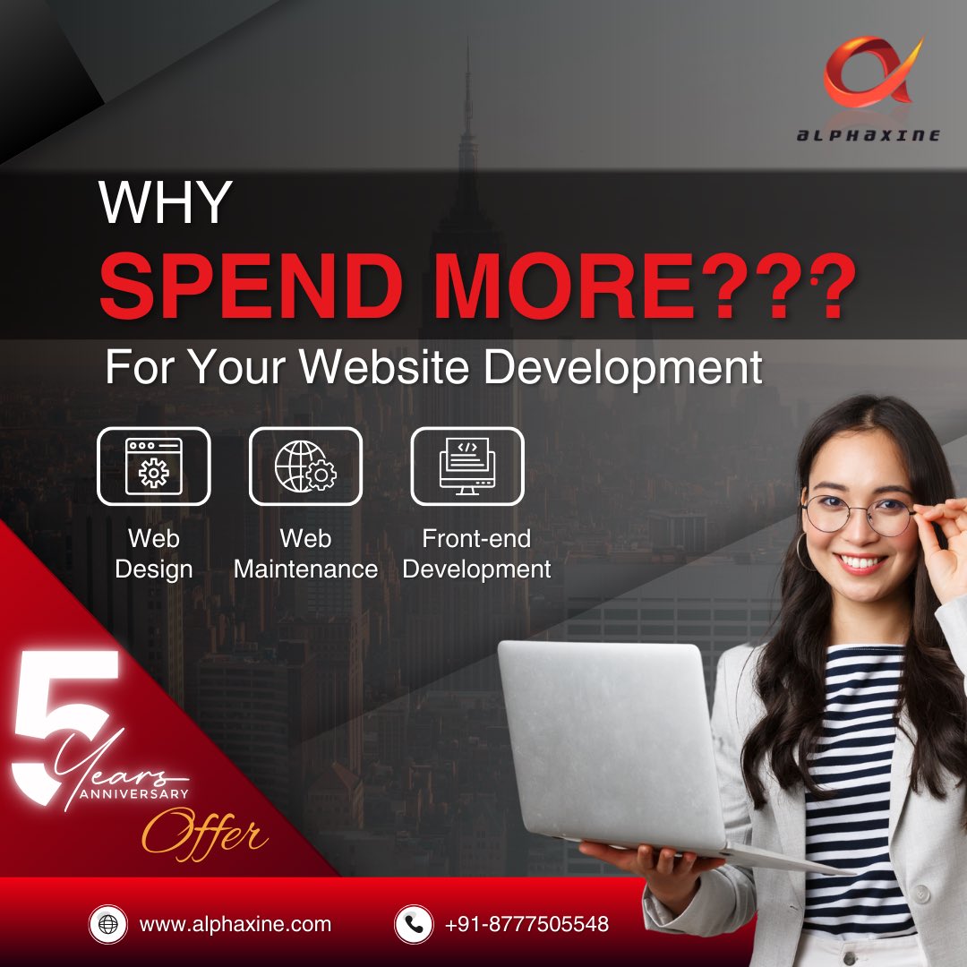 Alphaxine1's tweet photo. Struggling with the high costs of developers? 

Alphaxine offers a budget-friendly solutions with offshore development teams.

📧 itprojects@alphaxine.com 

#webdevelopment #webdesign #erp #applicationdevelopment #frontenddevelopment #webmaintenance https://t.co/B3SICY8exe