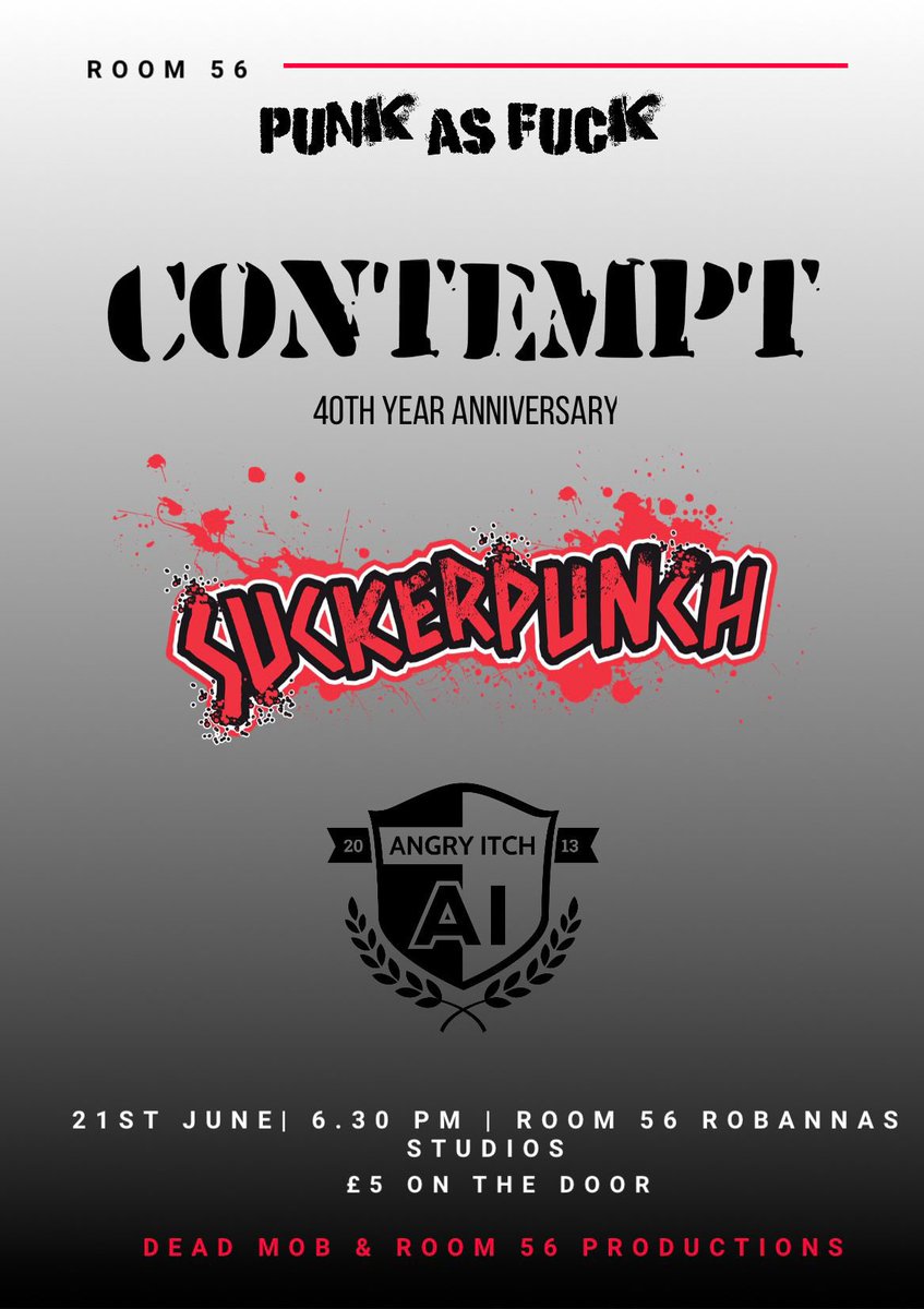 This weekend! #punkrock