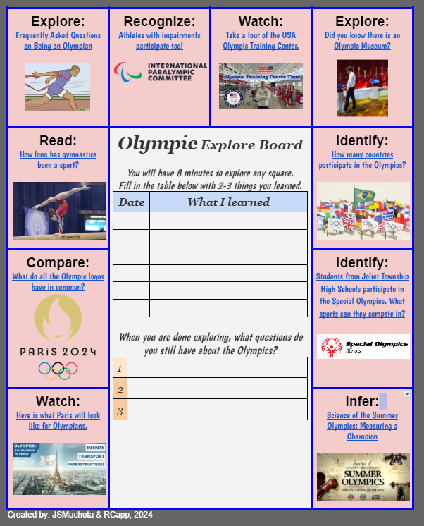 146reads1's tweet photo. Thanks to @lhighfill for her presentation at the #SparkSummit24 #Spark24 around Explore Boards-MMTS. I created two new explore boards- 1 for the Olympics & 1 for Juneteenth!
Thanks to @WeAreTeachers for the curate resources for Juneteenth!
Thanks for all you do for teachers! ๐ https://t.co/j8UpUauoDr
