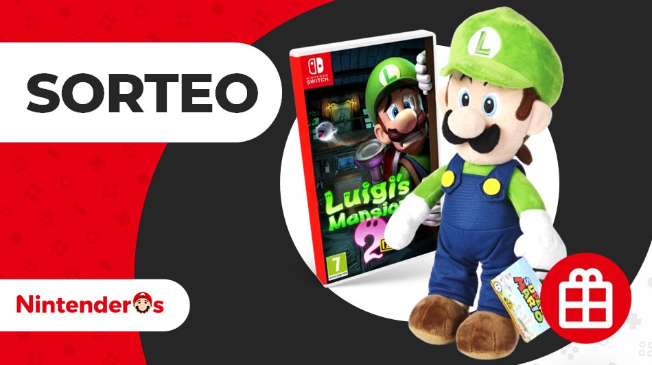 Nintenderos (@nintenderos) on Twitter photo ¡Sorteamos una copia de Luigi's Mansion 2 HD + peluche de 30 cm!
1⃣ Síguenos ( <a href="/Nintenderos/">Nintenderos</a> ) y RT aquí
2⃣ Responde con #LuigiCazafantasmas mencionando a la persona más asustadiza que conozcas y explicándole por qué debe jugar al juego
¡Suerte! - nintenderos.com/2024/06/sortea… ¡Sorteamos una copia de Luigi's Mansion 2 HD + peluche de 30 cm!
1⃣ Síguenos ( <a href="/Nintenderos/">Nintenderos</a> ) y RT aquí
2⃣ Responde con #LuigiCazafantasmas mencionando a la persona más asustadiza que conozcas y explicándole por qué debe jugar al juego
¡Suerte! - nintenderos.com/2024/06/sortea…