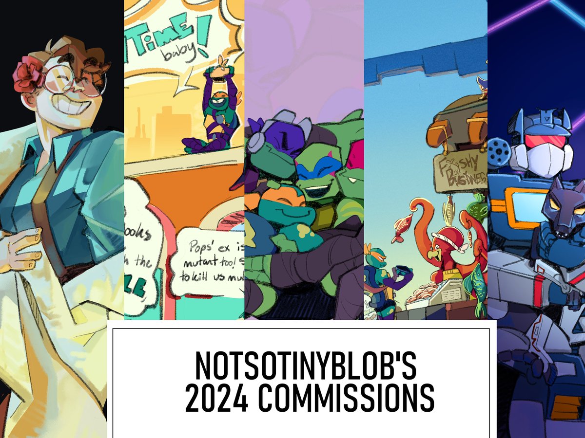 notsotinyblob's tweet image. I have 5 slots available for commissions right now!!

DM me if you&apos;re interested or have a question &amp;lt;3 &amp;lt;3 &amp;lt;3