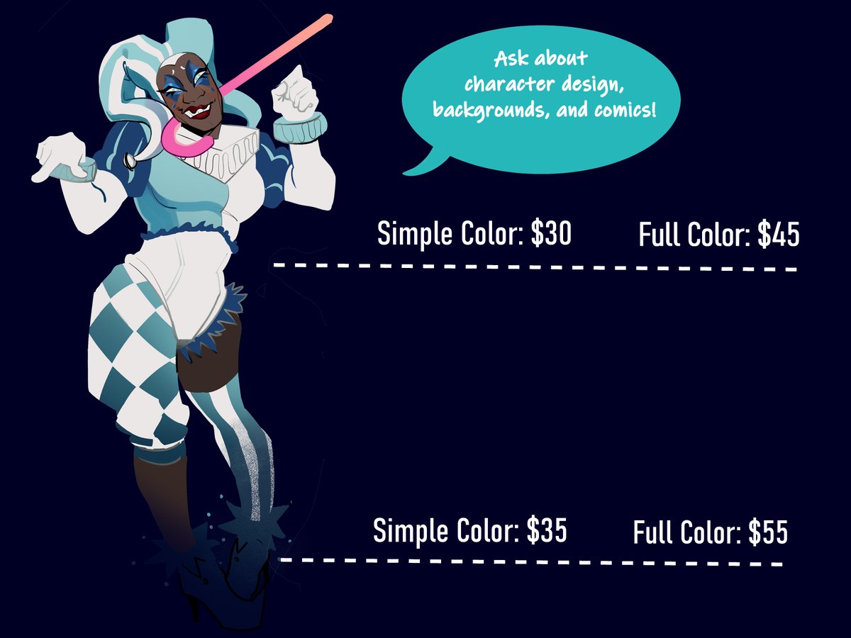 notsotinyblob's tweet image. I have 5 slots available for commissions right now!!

DM me if you&apos;re interested or have a question &amp;lt;3 &amp;lt;3 &amp;lt;3