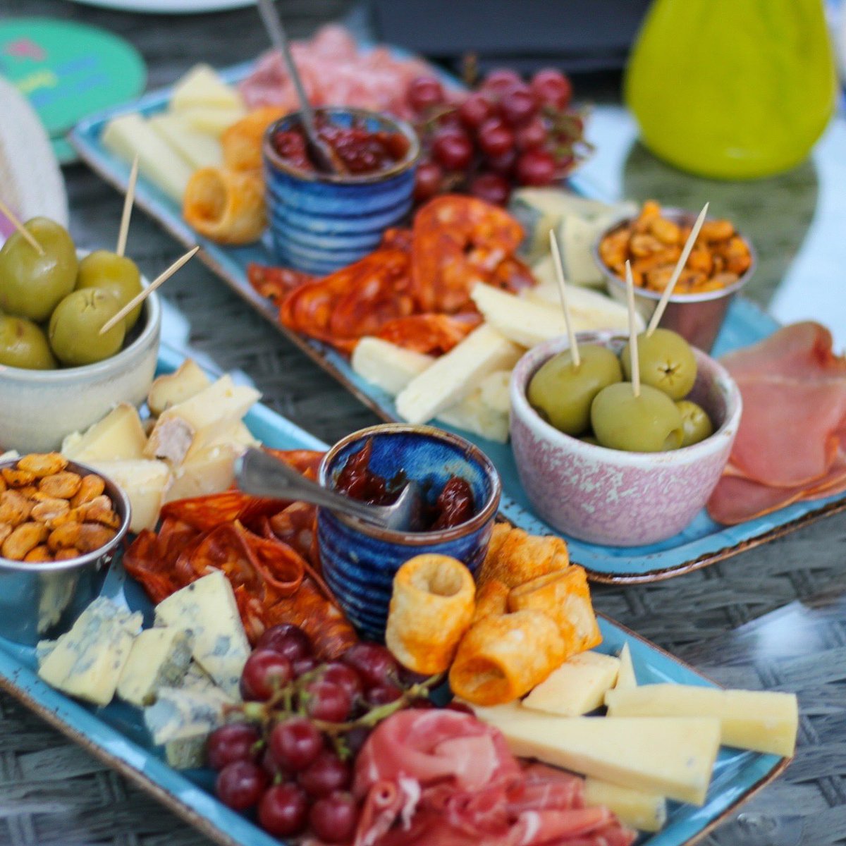 Grazing Boardspread for an event in the courtyard 👏