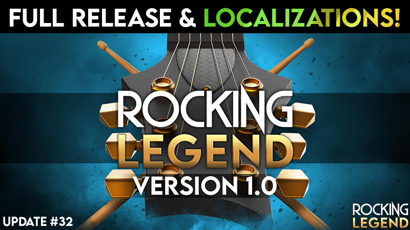 domurosoft's tweet photo. Rocking Legend Full 1.0 Release is Here! But there's more! We wanted the game to be understandable and accessible to everyone, so we've localized all texts into 9 languages! 🎸Steam page: https://t.co/j8BX2qoBeb #guitarsolo #VRVR #hero #guitar #drums #steam #virtualreality https://t.co/psusgUzygI
