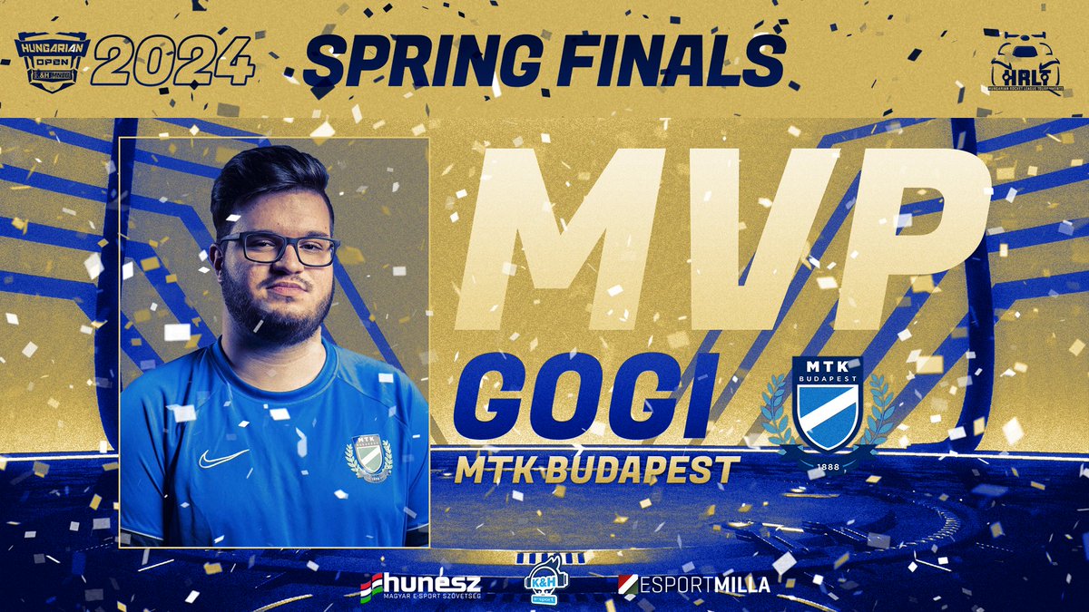 Sok remek egyéni teljesítményt is láthattunk a Tavaszi Nagydöntő során, a legjobb játékos azonban végül az MTK Budapest játékosa, Gogi lett. Gratulálunk! 🥳