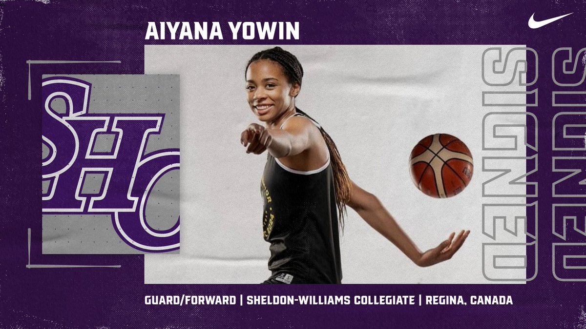 Welcome to The Hill, Aiyana Yowin‼️ The Canadian native will join us on the court this winter❗🏀 

#HillYeah