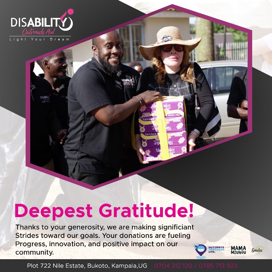 aid_outreach's tweet photo. We are really grateful 🙏 https://t.co/mYbdSPAXD1