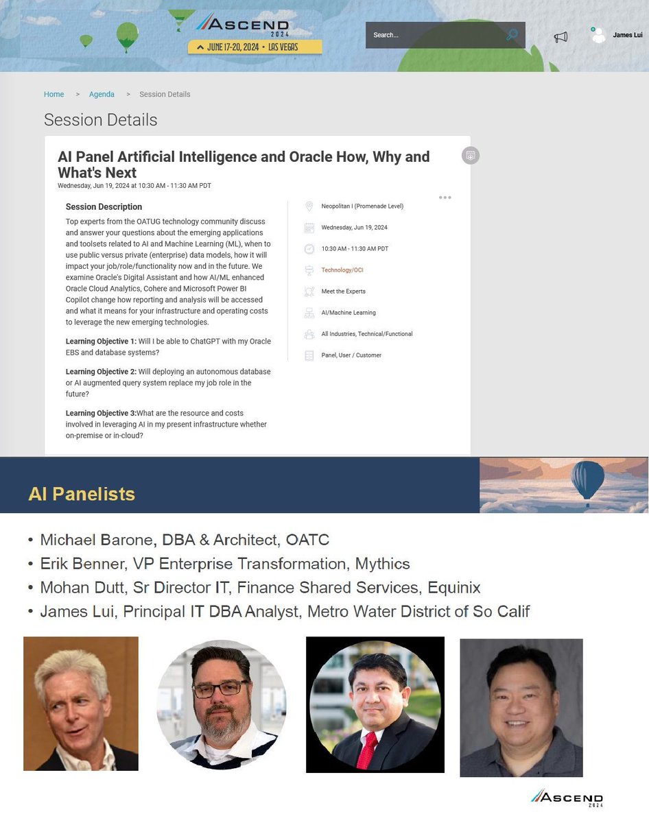 If you are headed to #ASCEND2024 you need to attend this panel on AI! Wed at 10:30 in Neopolitan! #AI