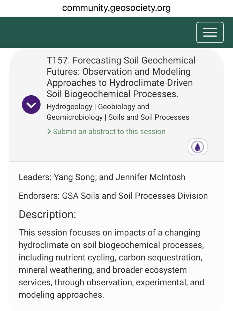 Yang Song (@chopinzi) on Twitter photo If you attend this year’s GSA Connect at Anaheim, CA, we would like to invite you to submit an abstract to our session by June 18.👇👇👇<a href="/HAS_UArizona/">HAS_UArizona</a> <a href="/uarizonaenvs/">UArizona Environmental Science</a> <a href="/UASNRE/">UA School of Natural Resources and the Environment</a> <a href="/uazenvironment/">Arizona Environment</a> If you attend this year’s GSA Connect at Anaheim, CA, we would like to invite you to submit an abstract to our session by June 18.👇👇👇<a href="/HAS_UArizona/">HAS_UArizona</a> <a href="/uarizonaenvs/">UArizona Environmental Science</a> <a href="/UASNRE/">UA School of Natural Resources and the Environment</a> <a href="/uazenvironment/">Arizona Environment</a>