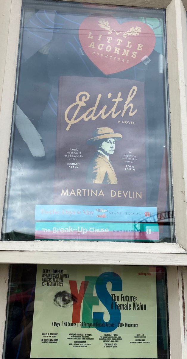 Martina Devlin (@devlinmartina) on Twitter photo 2. And what an unexpected treat to spy this lady in the window of <a href="/LittleAcornsBks/">Little Acorns Bookstore</a>. It felt as if Edith Somerville #TheIrishRM was sitting back watching #Derry street life #Edith <a href="/LilliputPress/">The Lilliput Press</a> <a href="/YesDerry2024/">YesDerry</a> 2. And what an unexpected treat to spy this lady in the window of <a href="/LittleAcornsBks/">Little Acorns Bookstore</a>. It felt as if Edith Somerville #TheIrishRM was sitting back watching #Derry street life #Edith <a href="/LilliputPress/">The Lilliput Press</a> <a href="/YesDerry2024/">YesDerry</a>
