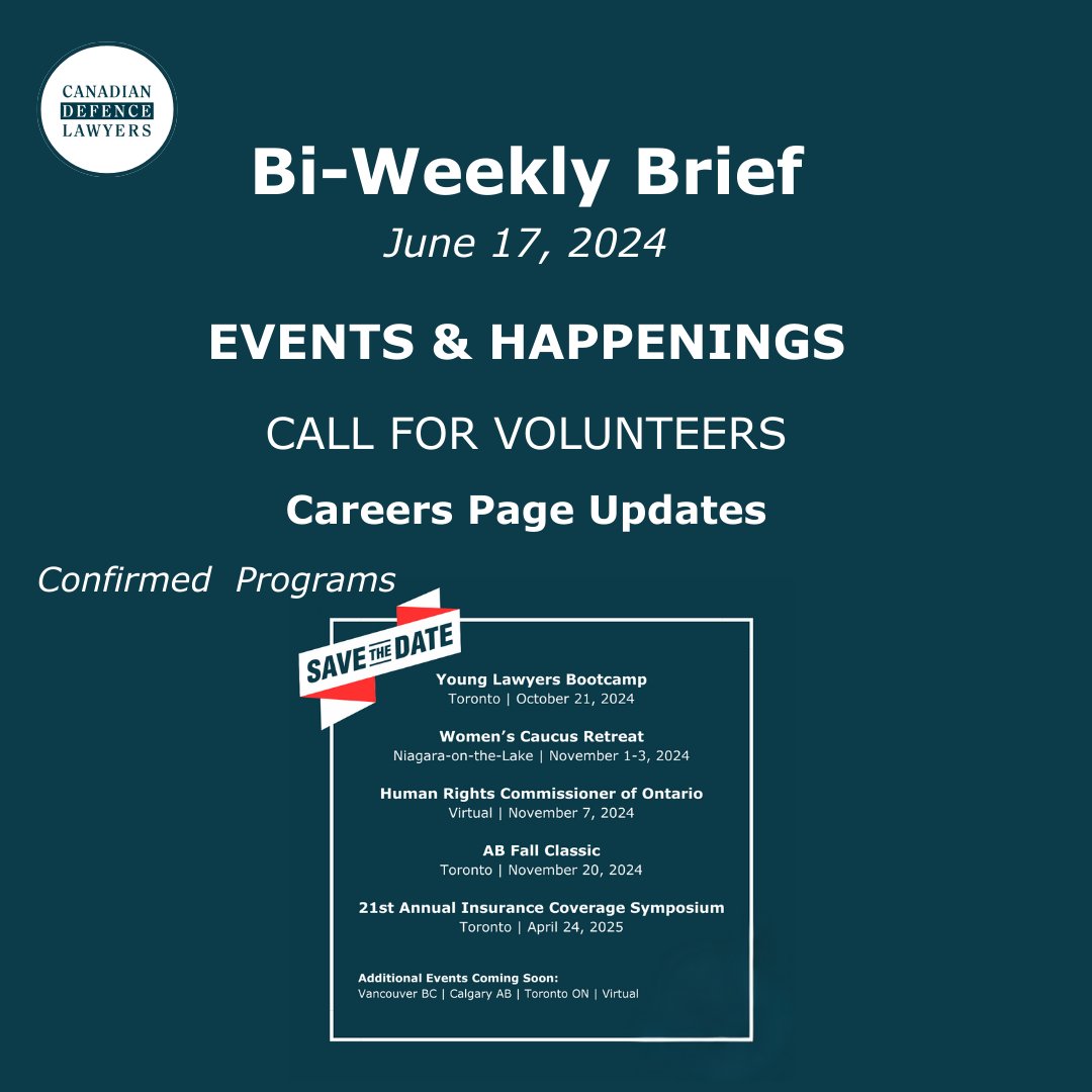 Canadian Defence Lawyers tweet media