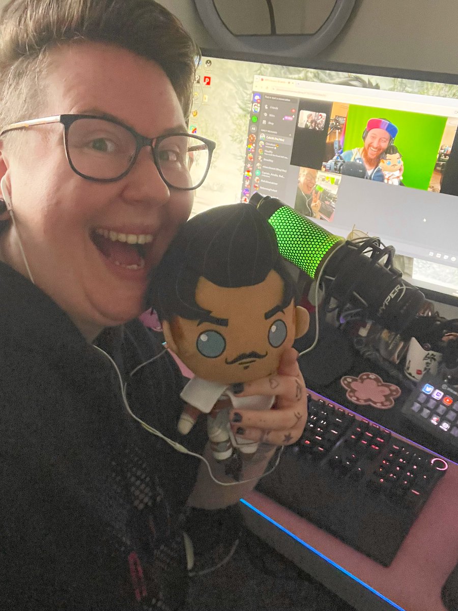 thefadecafe's tweet photo. Look who’s back recording another podcast episode!! Stay tuned and follow the Fade Cafe on anywhere you listen to podcasts!! We’ll be talking about Dragon Age The Veilguard!! NEW EPISODE COMING SOON! https://t.co/U2oLPuhNOb https://t.co/wozitfgOIq