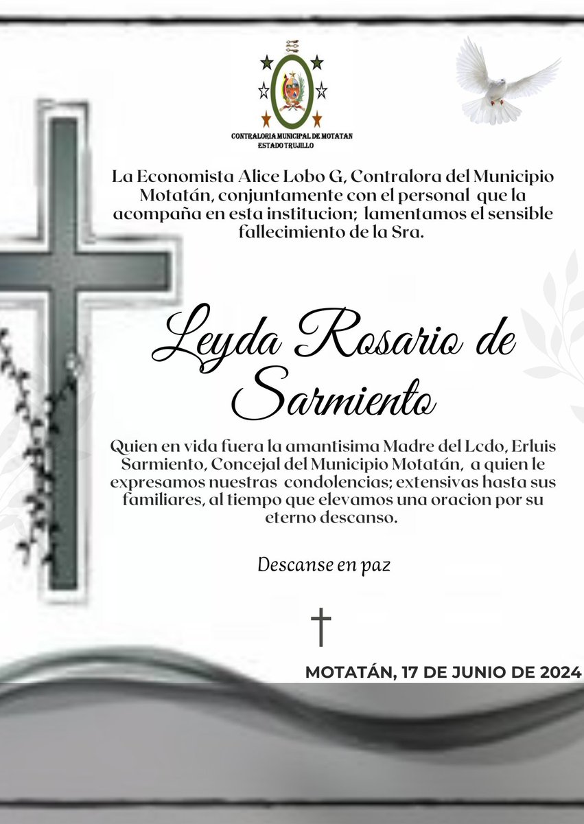 Contraloria Municipal de Motatán (@contraloria_mtr) on Twitter photo 
