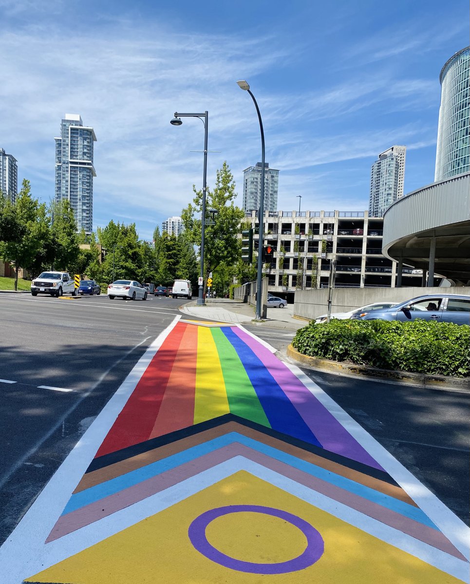 Today, the <a href="/CityofSurrey/">City of Surrey</a> marked the second consecutive year of raising the Pride Flag at City Hall in honor of Pride Month. This symbol of inclusivity and equality represents our unwavering commitment to creating a welcoming and valued space for all in our community. The City is