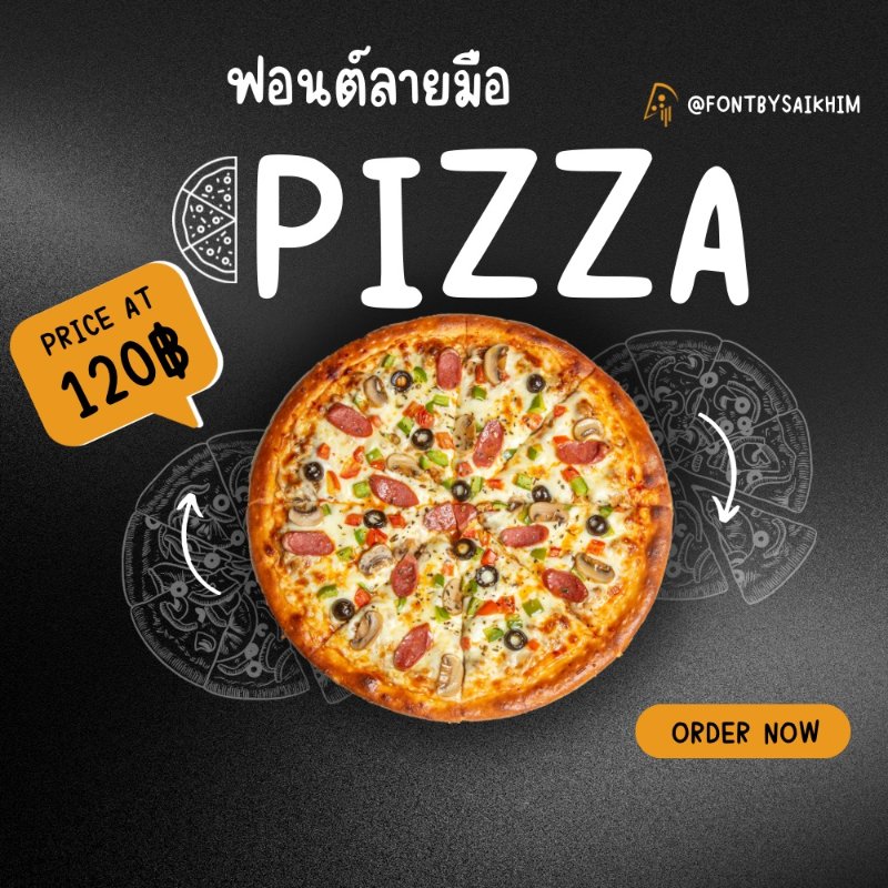 f0nt's tweet image. Pizza
by Saikhim

แจกฟรีฟอนต์ลายมือ Pizza ฟอนต์ลายมือจากร้าน fontbysaikhim ใช้สำหรับตกแต่งสินค้าป้ายโฆษณา/วิดีโอ สรุปเนื้อหา จดโน้ต

ดาวน์โหลดฟรี (1 น้ำหนัก / personal use only)
f0nt.com/release/pizza/