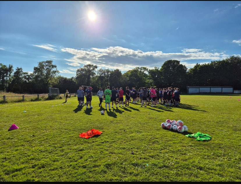 Great start to pre season in lovely conditions. 😎