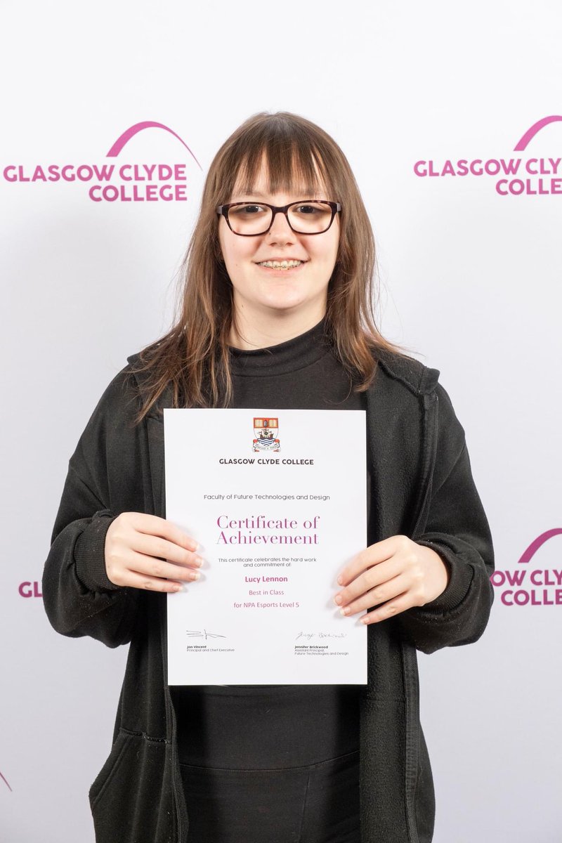 School Liaison@Glasgow Clyde College (@school_liaison) on Twitter photo Congratulations to Lucy for recently achieving the Best in Class for NPA Esports. Lucy chose to study Esports as part of her school timetable this year and is now progressing to our full-time Level 6 Esports next session. We are so proud of you Lucy. <a href="/St_PaulsRCHS/">St Paul's RC HS</a> Congratulations to Lucy for recently achieving the Best in Class for NPA Esports. Lucy chose to study Esports as part of her school timetable this year and is now progressing to our full-time Level 6 Esports next session. We are so proud of you Lucy. <a href="/St_PaulsRCHS/">St Paul's RC HS</a>