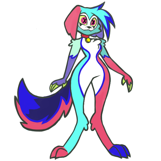 anonimatrix129's tweet photo. #ocsona de #helluvaboss , la perro infernal se llama Addison, de apodo seria Addy, y la Súcubo se llama Fella, se pronuncia Fela. #HelluvaBoss #draw #sona https://t.co/HlwpaIB9VV
