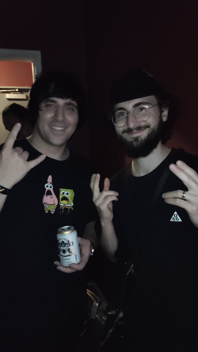 subplier's tweet photo. Met the veggie himself!! #INFEKT 🥒🫑🍄🥕 Such an awesome night with the homies. Shout out to #NAUD for having me on 🙏💯🔥 

#edm #infekt2024 #subplier #fan #riddim #colonialtheatre #sacramento #awesome https://t.co/FdgZIzyLgo