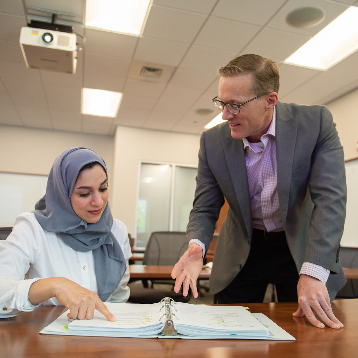 Congrats to Michael Krush, prof. of marketing &amp; associate director of the National Strategic Selling Institute, on being named the Daniel D. Burke chair for exceptional faculty in the College of Business, a faculty of distinction endowed chair.  Read more  bit.ly/4b9Kf0S