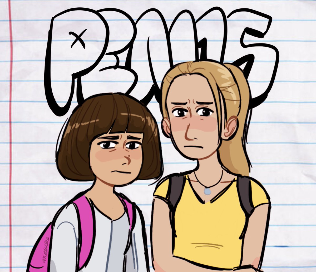 artofnim's tweet image. Recently finished #pen15 😭 
#fanart #hulu #storyboard #illustration