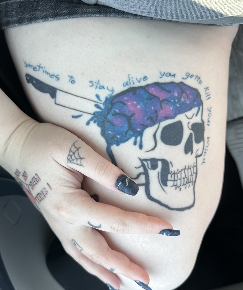 GraceLovesNF's tweet photo. Hey! This is so random but I design tattoos for myself and my mom. I'm having a hard time with a cat, I'd love to design tattoos on a commission. Here's some of my work, thank you for listening! https://t.co/oL0gB3UABf