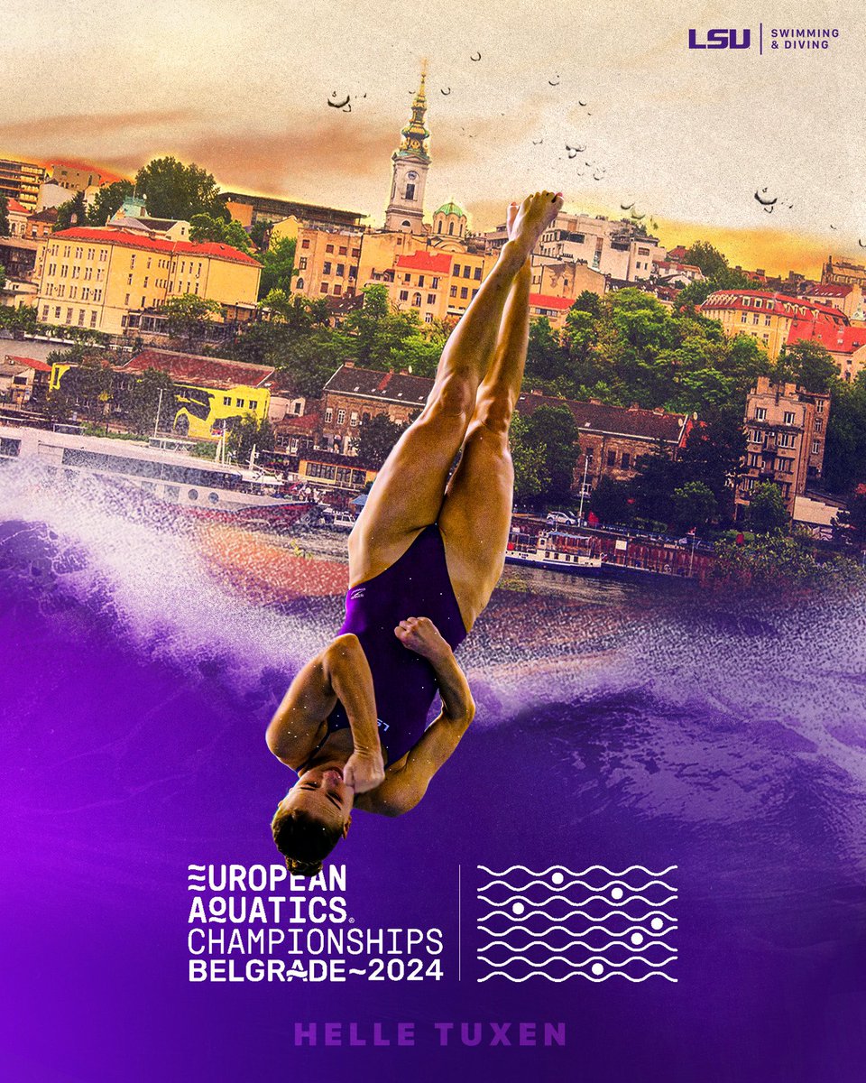 LSUSwimDive's tweet photo. Good luck to Helle Tuxen at the European Diving Championships this week!

#GeauxTigers https://t.co/IUbaiWeqfH
