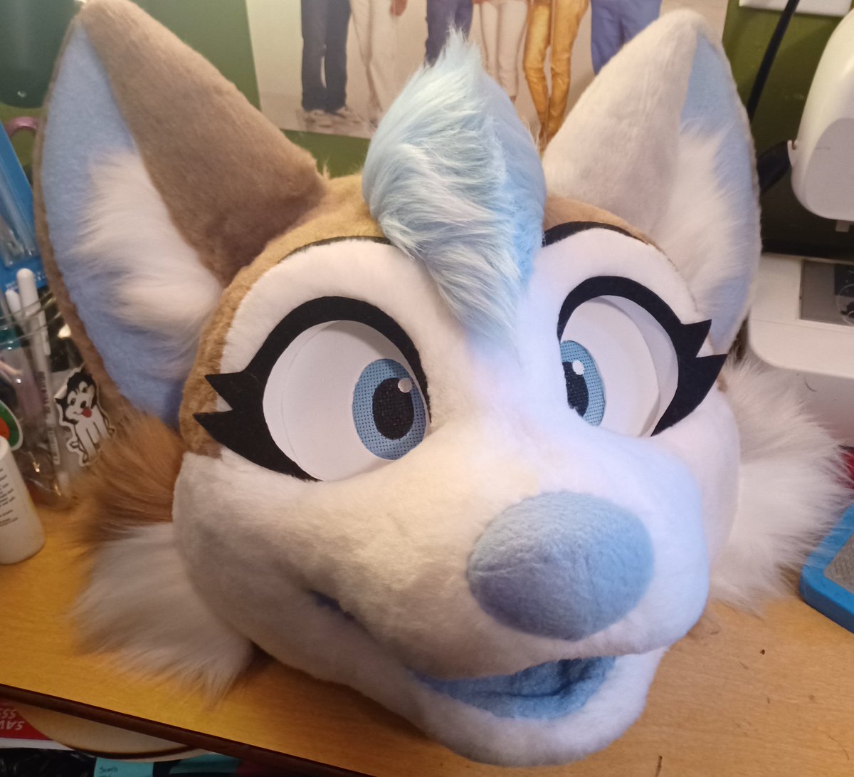 Fuzz_Sunday's tweet image. Show your WIPs! Art, fursuits, project, etc! I wanna see what everyone's working on! 👀