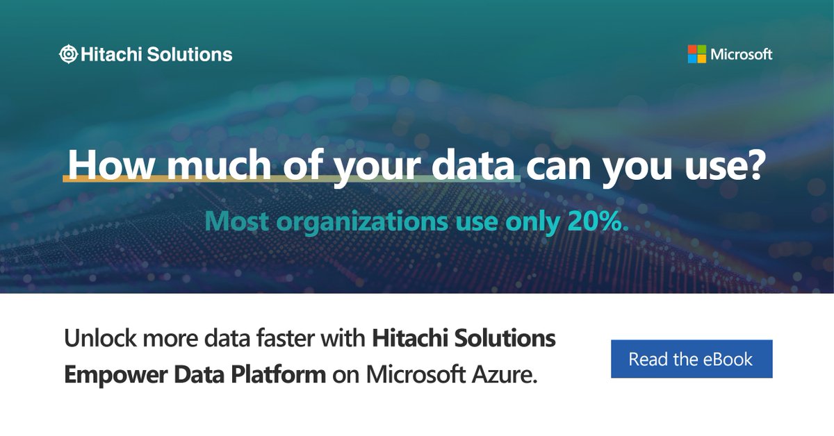 Hitachi Solutions America tweet media