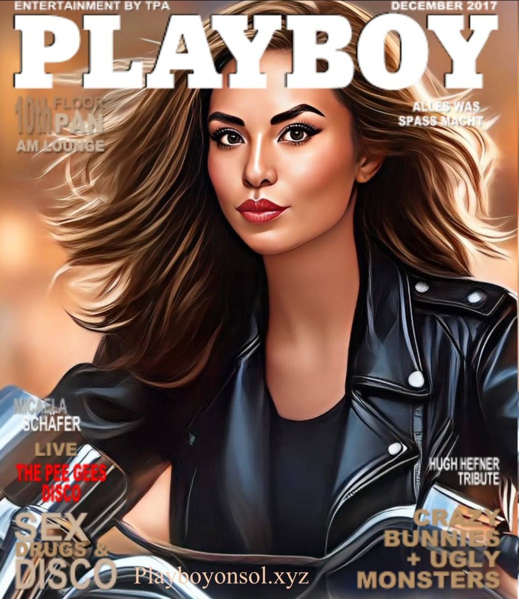 playboycto's tweet photo. @Eunicedwong This week we give you the cover of $PLAYBOY !!!
https://t.co/5MOLl7jYUB
5cziiJmhvUGKM9WG8iqVRAtMUBWJScSgBpKcW1VWpump https://t.co/i644QaXVgu