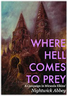 13 sessions complete of DMing 𝕹𝖎𝖌𝖍𝖙𝖜𝖎𝖈𝖐 𝕬𝖇𝖇𝖊𝖞! 

Below I blog about how random generation &amp; PC action created an exciting emergent play moment and what I am going to do about it! Plus 🩸BLOOD CULTS!