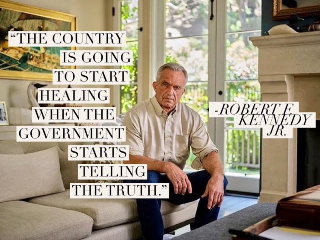 KYalliemaymay's tweet photo. @BidensWins #RFKJr can & will win! More of us are independent than D or R!!! This is the year to break the 2 party (corporation) system!!! ❤️🤍💙 #KennedyAmericans #Unity #honestgovernment https://t.co/l3jyjSne8q