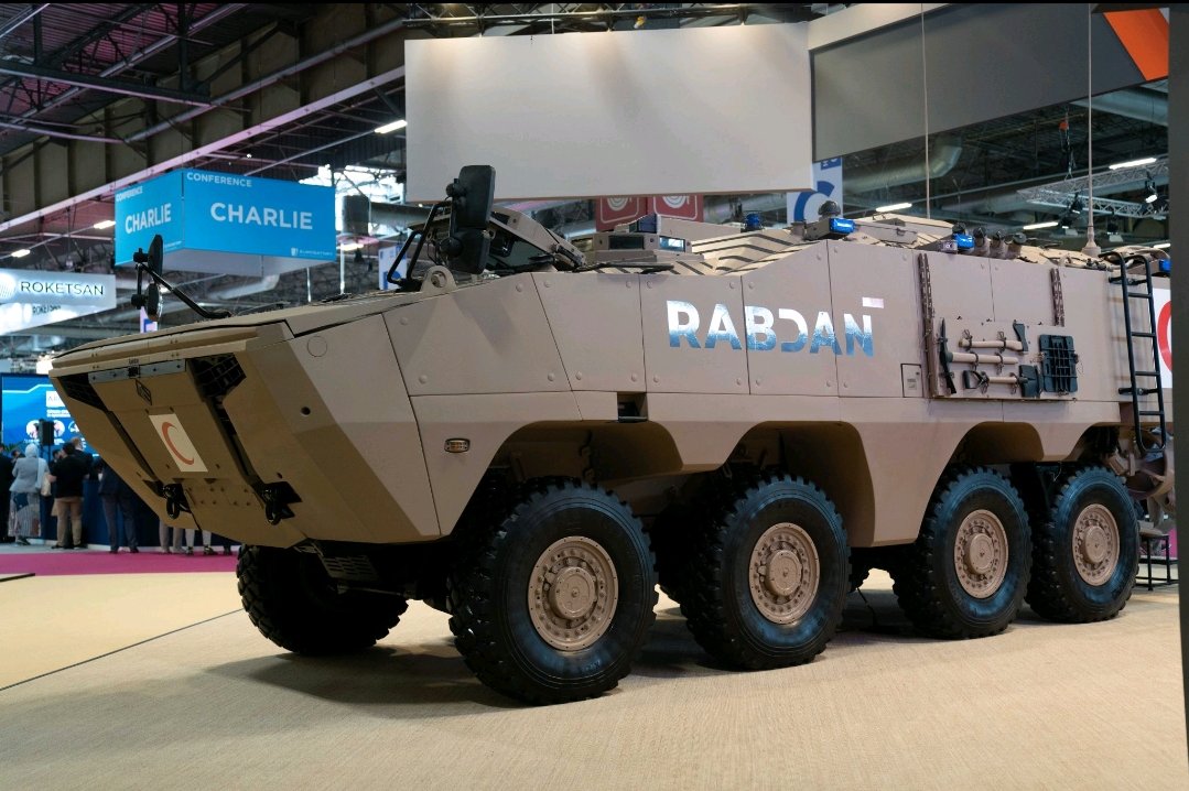 SUNDANCE_22's tweet photo. at #Eurosatory 2024 the stand of #AlJasoor,
🇹🇷 OTOKAR ’s joint venture company with @_edgegroup 🇦🇪 UAE
RABDAN 8X8
is designed and manufactured to the highest quality with built-in superior tactical and technical characteristics.
#otkar #otokar $otkar https://t.co/P2t642Un5f