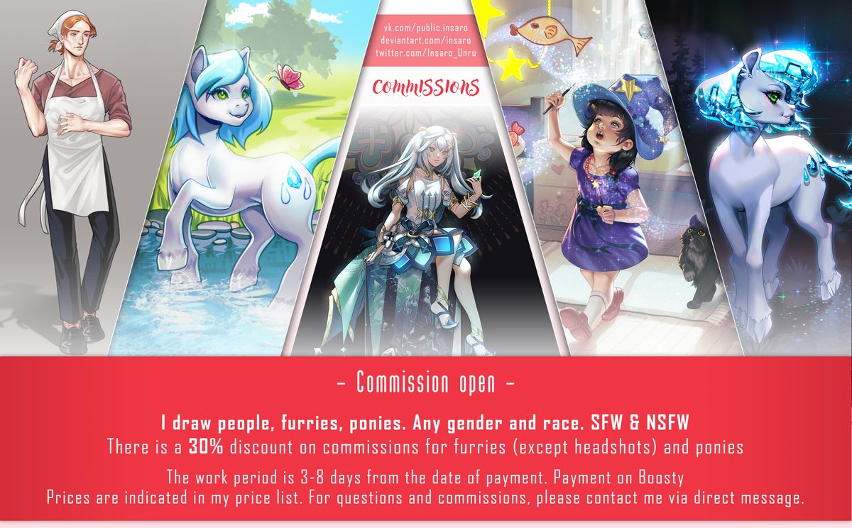 Insaro_Unru's tweet photo. A quick reminder about open commissions ☺️
#commissionopen #opencommission https://t.co/qAdnHvOFIC