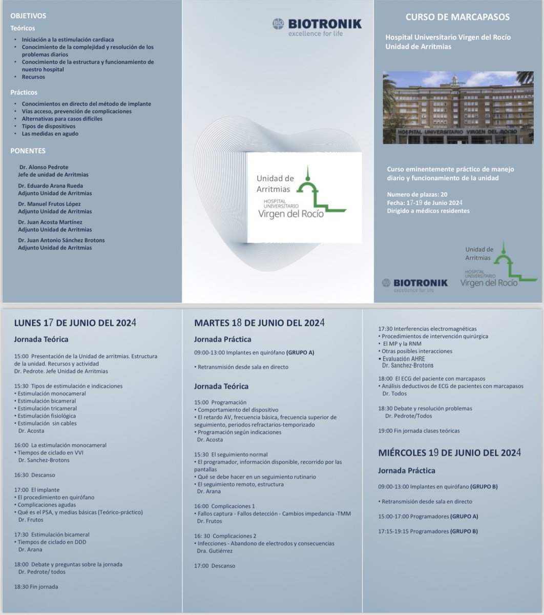 CorazonHuvr (@corazonhuvr) on Twitter photo Arrancamos! Dos dias intensos dedicados a la formación en estimulación cardiaca en un curso acreditado por <a href="/calidadACSA/">Agencia de Calidad Sanitaria de Andalucía</a> <a href="/HospitalUVRocio/">HospitalUVRocio</a> <a href="/SACardiologia/">SACardiología</a> Arrancamos! Dos dias intensos dedicados a la formación en estimulación cardiaca en un curso acreditado por <a href="/calidadACSA/">Agencia de Calidad Sanitaria de Andalucía</a> <a href="/HospitalUVRocio/">HospitalUVRocio</a> <a href="/SACardiologia/">SACardiología</a>