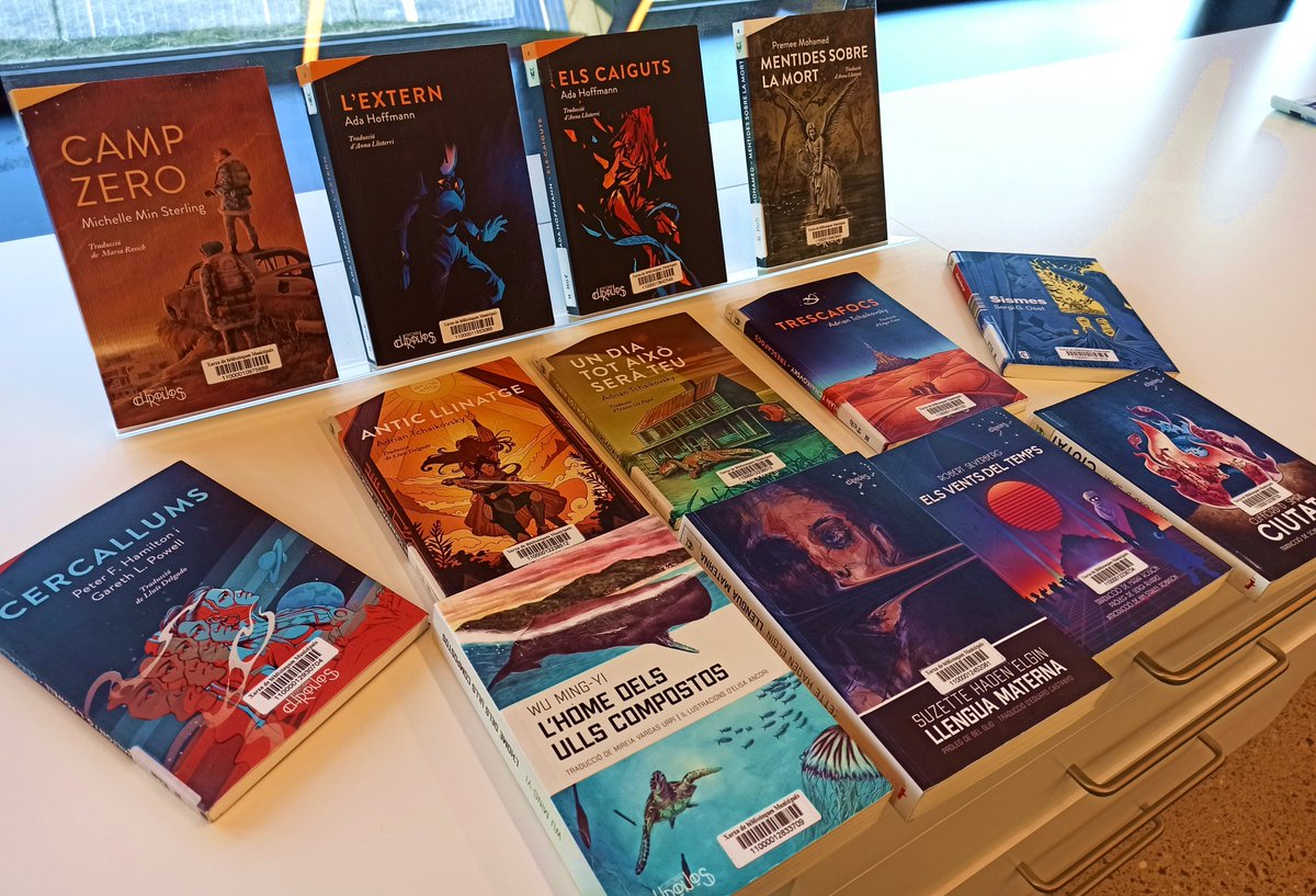 𝐓𝐫𝐨𝐛𝐚𝐝𝐚 𝐚𝐦𝐛 𝐥'𝐞𝐝𝐢𝐭𝐨𝐫𝐢𝐚𝐥 𝐂𝐡𝐫𝐨𝐧𝐨𝐬!
El Club de lectura 450 de Ciència-Ficció de la biblioteca farà una sessió oberta al públic general amb l’editorial Chronos com a cloenda del curs, conduïda per Francesc Cortès
🗓️19 de juny, 19h
<a href="/FRANtastikus/">Francesc Cortès Cid 📝🐉</a> <a href="/Chronos_cat/">Editorial Chronos</a>