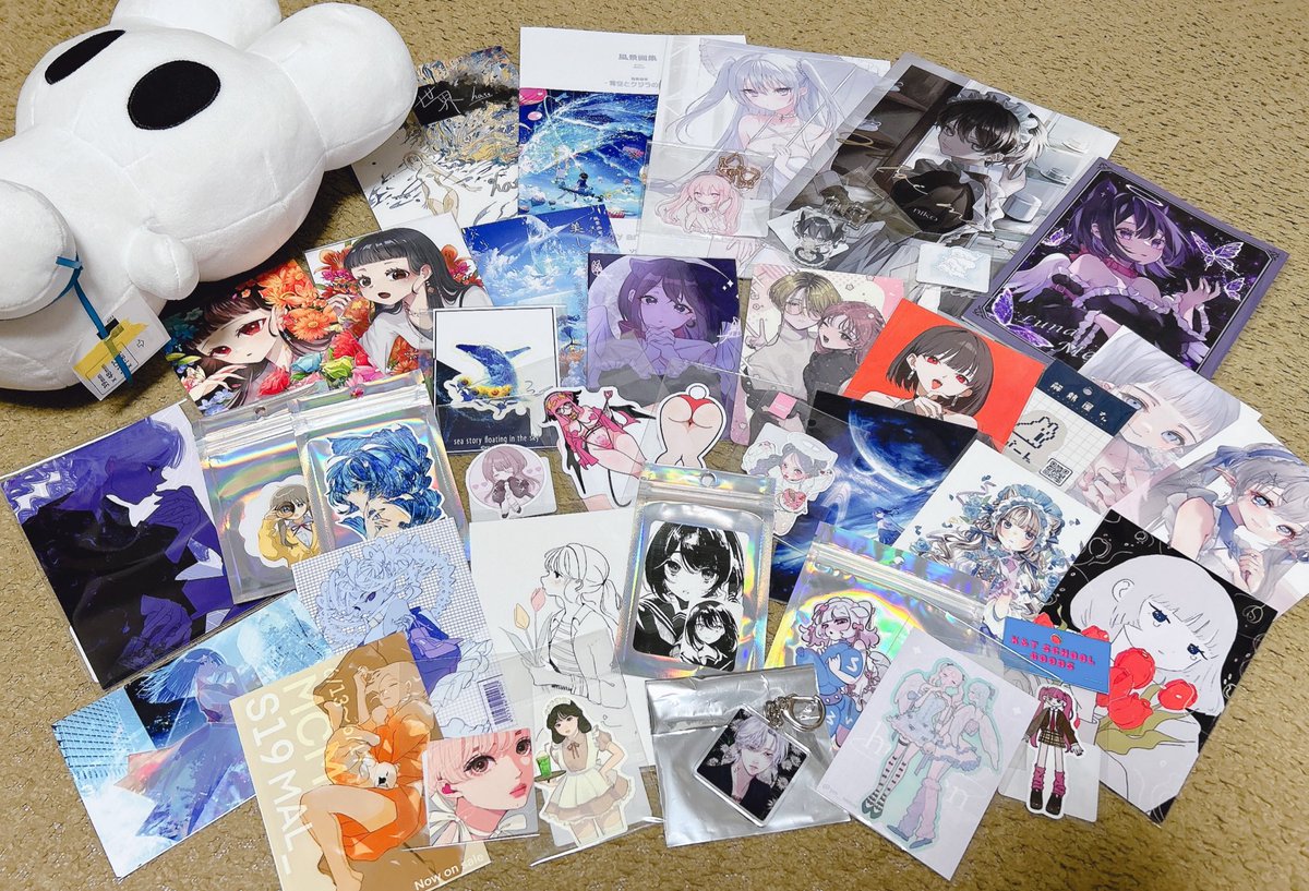 素敵なイベントに参加させて頂き大変楽しかったです🍀素敵な作品を少しづつですがお迎えさせて頂きました✨☺️とってもかわいいもちうさ様…本当にありがとうございます🥹毎日一緒に寝ます🤍
差し入れありがとうございました!少し食べてしまったのですが本当に嬉しかったです☺️
#MCM4