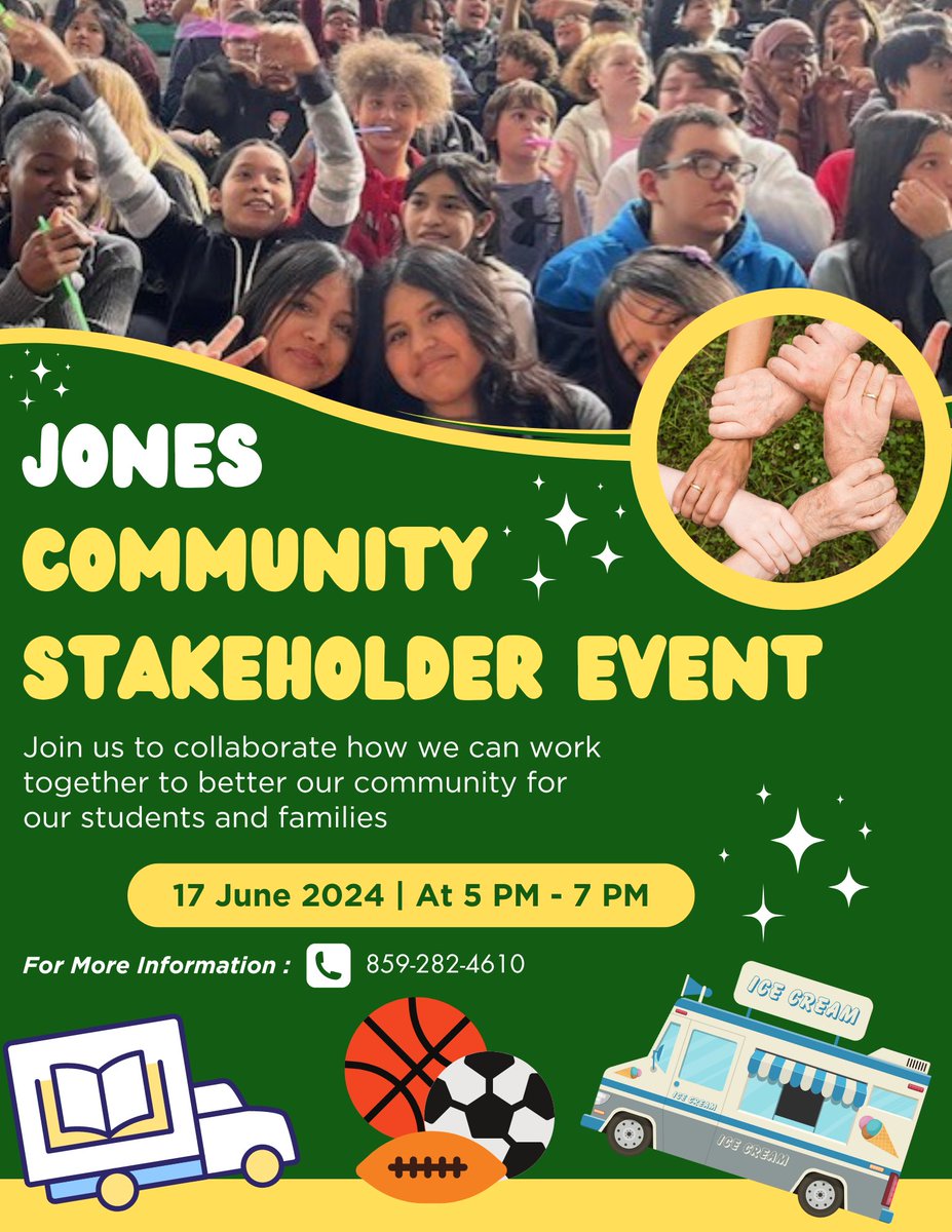 Jones community reminder