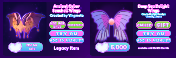 thxurnextttlol's tweet photo. Which one are YOUR favorite wings?
#roblox #AR #astrorennaissance https://t.co/ksbMLMjTi4