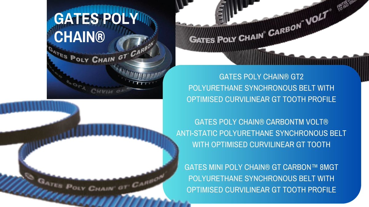 BeelineSales's tweet photo. We Stock the largest range of Gates Timing belts in the UK which are the highest quality Industrial belts on the market. 

#industrial #industrialbelt #industrialbelts #industry #timing #timingbelt #timingbelts

sales@beeline.co.uk
01908222999 - https://t.co/7ih5r7bCjD https://t.co/WlFBGASds2